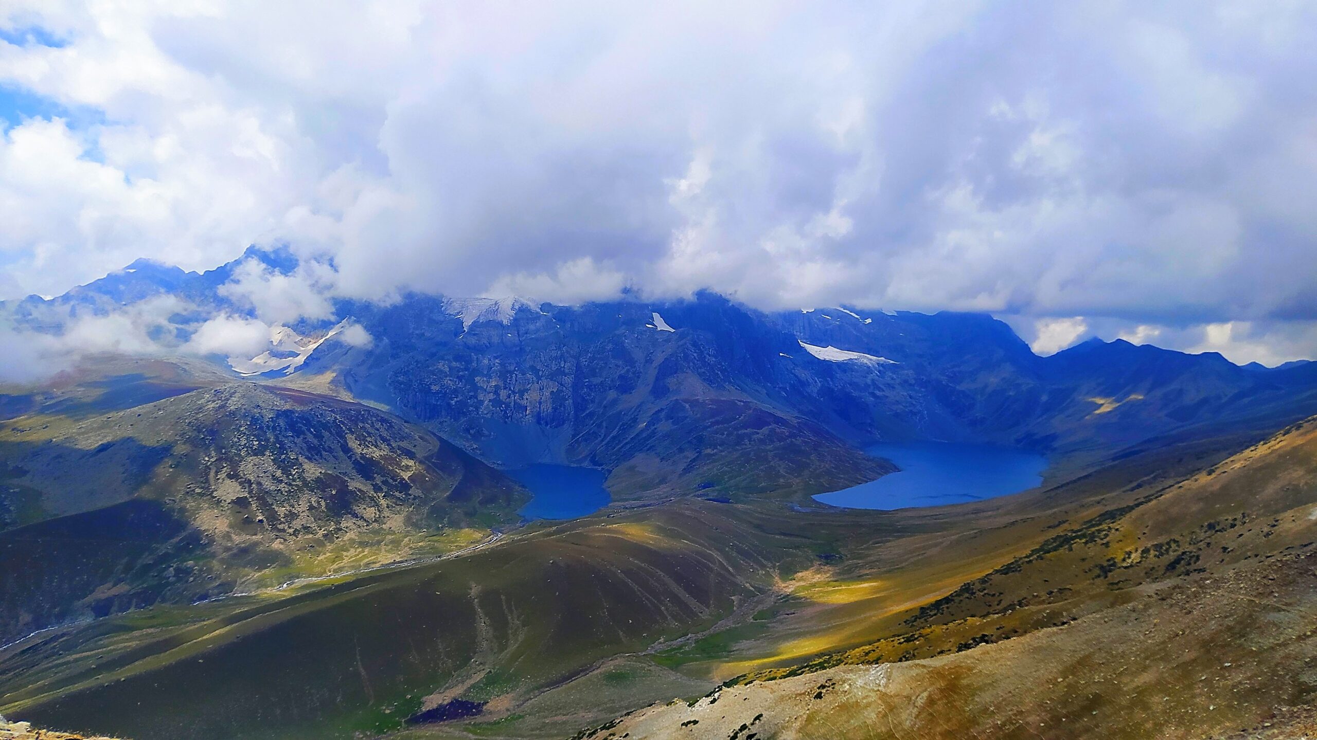 Twin Gangbal Lakes